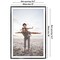 Americanflat Aluminum Picture Frame with Mat - Metal Photo Frame - Black Metal Molding Frame - Shatter Resistant Glass - Hanging Hardware